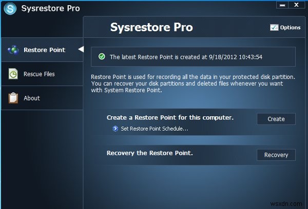 SysRestore Pro 리뷰: 스냅샷 기반 시스템 복원 도구의 모든 것 (경품 이벤트 종료)