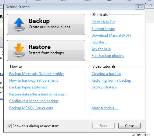 무료 증정: 윈도우 백업 소프트웨어 Backup4All Professional (이벤트 종료)