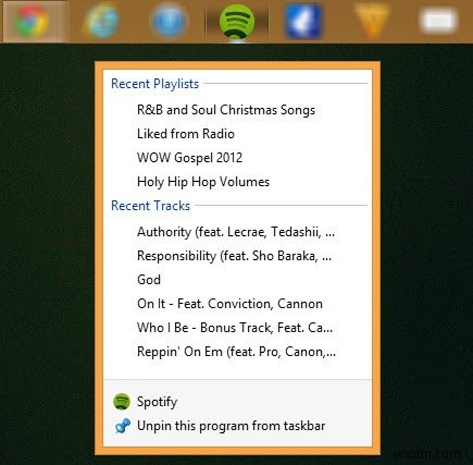 Windows 8 작업 표시줄 아이콘, 원하는 대로 바꾸는 방법