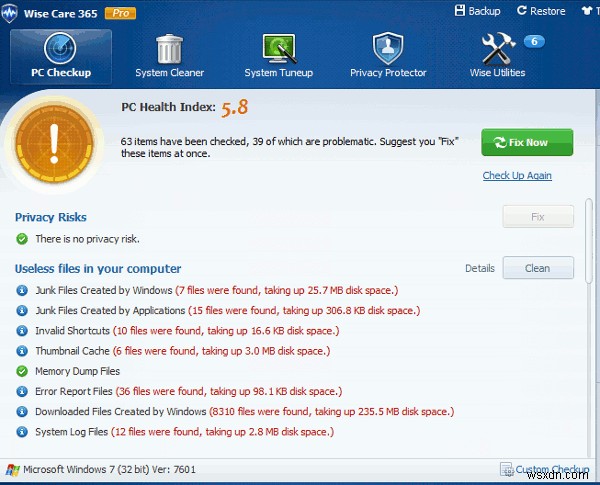 Wise Care 365 Pro 시스템 클리너 솔직 리뷰 및 무료 라이선스 증정 이벤트