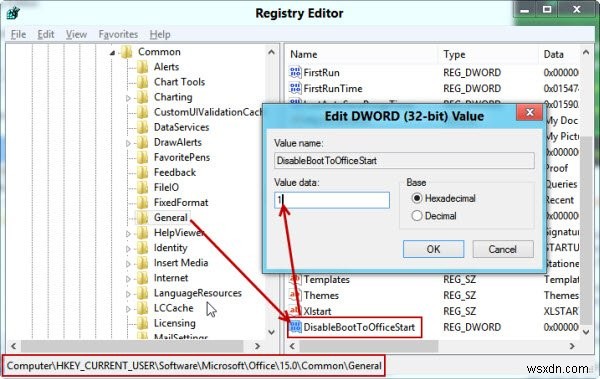 Microsoft Office 2013 시작 화면 비활성화하는 4가지 방법