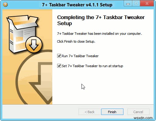 7+ Taskbar Tweaker로 Windows 8 작업 표시줄 자유롭게 사용자 지정하는 방법