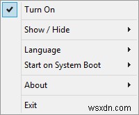 Windows Menu Plus – 앱 창 제목 표시줄에 강력한 메뉴 기능 추가하기