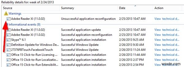 Windows 8 안정성 모니터로 PC 문제를 쉽게 진단하고 해결하는 방법