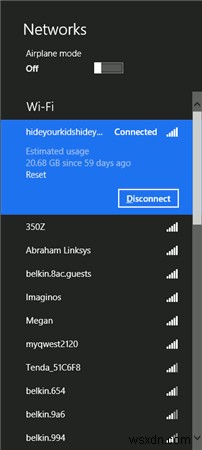 Windows 8에서 네트워크 사용량 모니터링하는 방법 – 추가 대역폭 요금 폭탄 피하기
