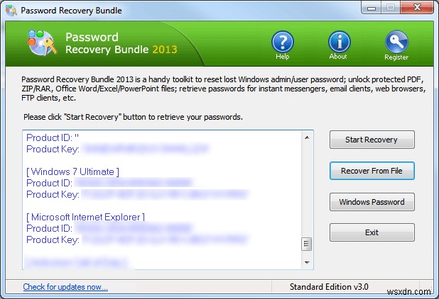 Password Recovery Bundle 리뷰 – Windows에서 비밀번호와 제품 키를 한 번에 복구하는 올인원 도구