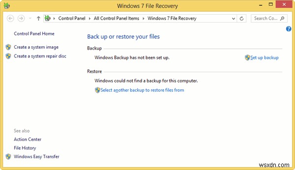 Windows 8에서 Windows 백업 설정하는 방법: 파일과 폴더를 안전하게 보관하기