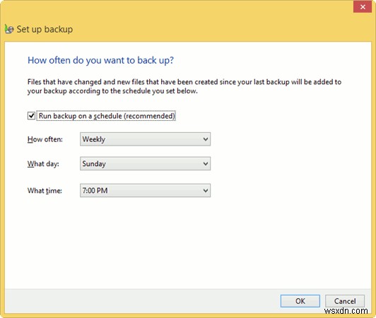 Windows 8에서 Windows 백업 설정하는 방법: 파일과 폴더를 안전하게 보관하기