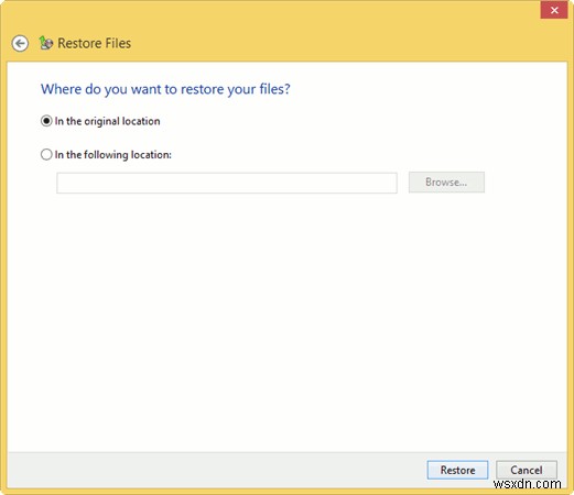 Windows 8에서 Windows 백업 설정하는 방법: 파일과 폴더를 안전하게 보관하기