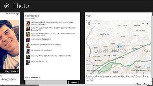 Instametrogram으로 Windows 8에서 인스타그램 더 편하게 즐기기 – 열람, 댓글, 위치 태그 사진까지