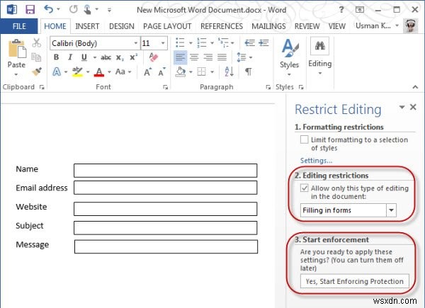 Microsoft Word 2013에서 문서를 안전하게 보호하는 3가지 방법
