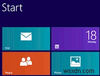 Windows 8 시작 화면의 크기와 위치를 자유롭게 변경하는 방법