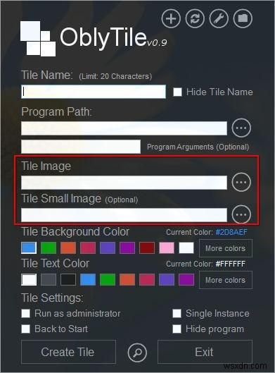 Windows 8에서 OblyTile로 사용자 지정 라이브 타일 만드는 방법