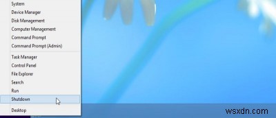 Windows 8 작업 표시줄 우클릭 메뉴에  종료 와  다시 시작  옵션 추가하는 방법
