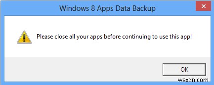 Windows 8 앱 데이터 백업 및 복원 방법 완벽 가이드