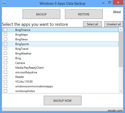 Windows 8 앱 데이터 백업 및 복원 방법 완벽 가이드