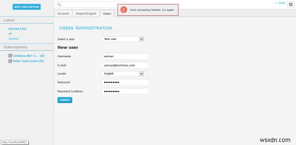 Sismics Reader로 자체 RSS 피드 서버 구축하는 방법 완벽 가이드