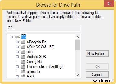 Windows 8 앱에서 외부 드라이브 파일에 접근하는 방법