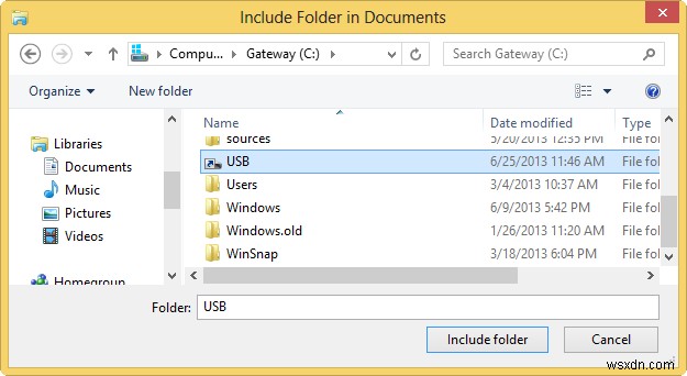 Windows 8 앱에서 외부 드라이브 파일에 접근하는 방법