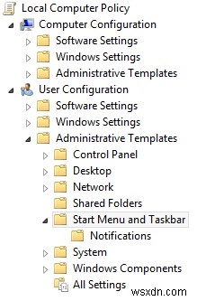 Windows 8 로그오프 시 앱 알림 자동 삭제 설정 방법