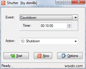 Shutter – 윈도우 PC 종료 이벤트를 자동화하는 강력한 무료 유틸리티