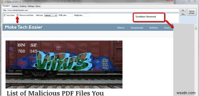 URL2JPEG로 웹페이지 전체 스크린샷 한 번에 캡처하는 방법