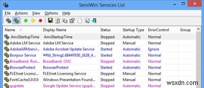 Windows 드라이버와 서비스를 한눈에 관리하는 방법, ServiWin 활용 가이드