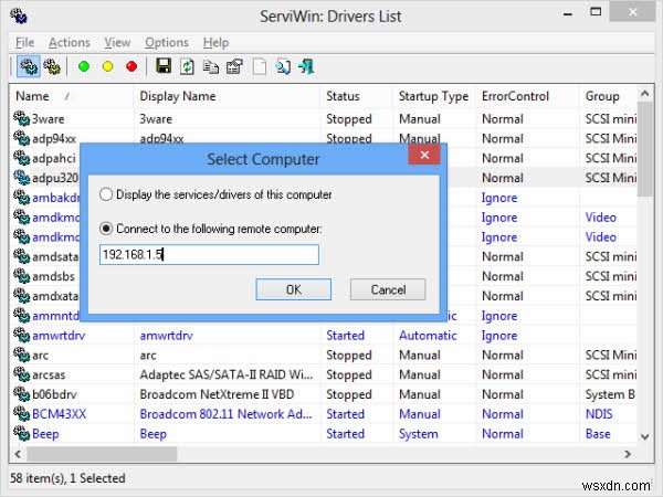 Windows 드라이버와 서비스를 한눈에 관리하는 방법, ServiWin 활용 가이드