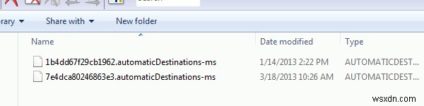 Windows 점프 목록(점프 리스트) 백업 및 복원하는 방법