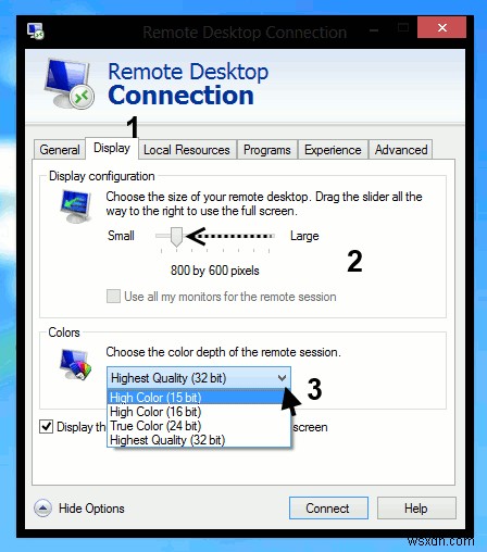 Windows 8 원격 데스크톱 연결 속도를 높이는 방법