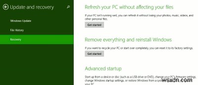 Windows 8.1 업데이트 및 복구 기능 완벽 가이드