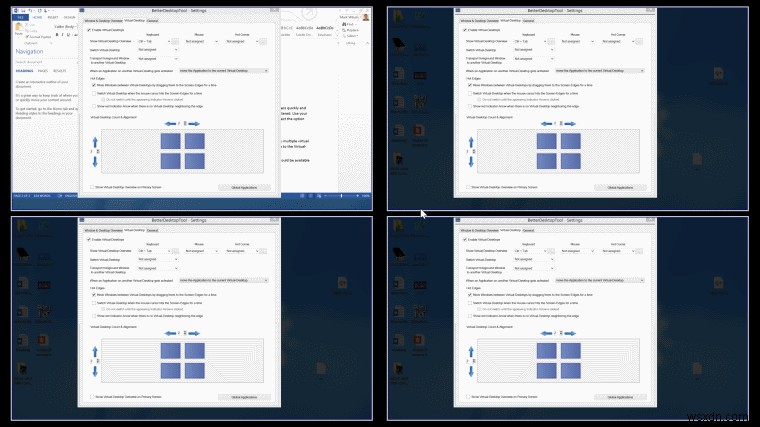 Windows에서 Mac의 Exposé 기능을 사용하는 방법 – BetterDesktopTool 완벽 가이드