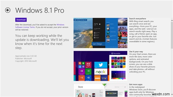 모든 Windows 버전에서 Windows 8.1로 업그레이드하는 완벽 가이드