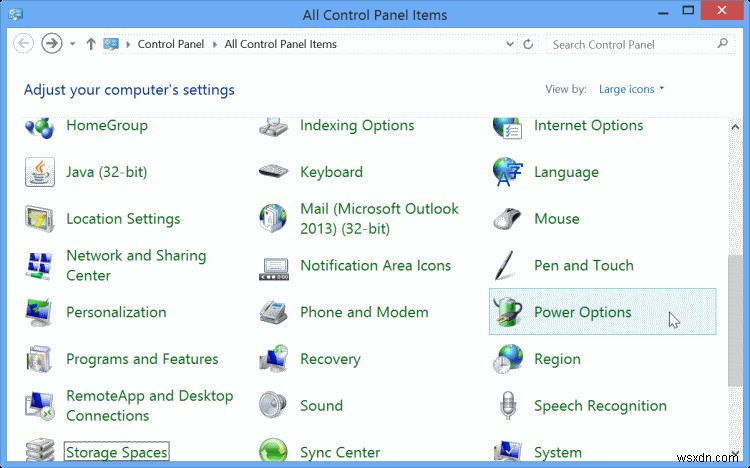 Windows 8.1 자동 밝기 조정(적응형 밝기) 비활성화 방법