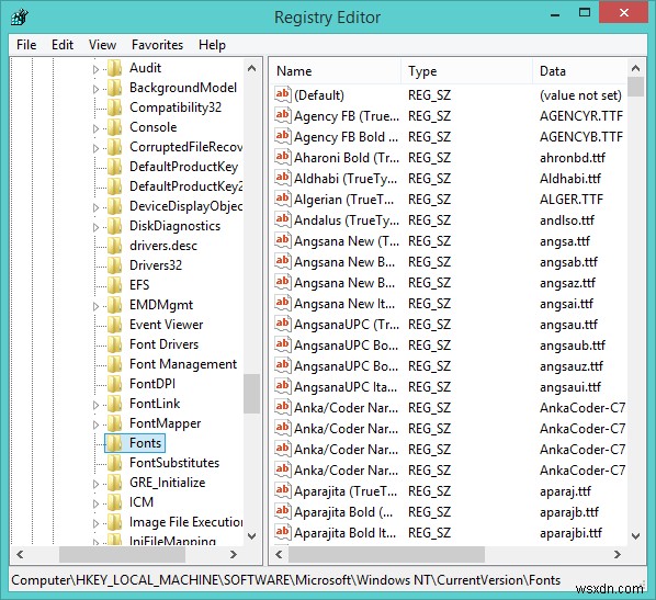 Windows 레지스트리로 글꼴 삭제하기 – 삭제 오류 없이 폰트 제거하는 방법