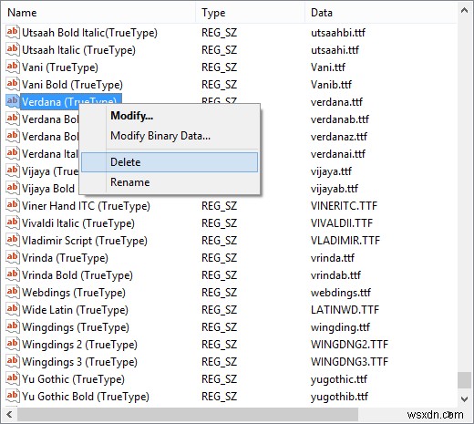 Windows 레지스트리로 글꼴 삭제하기 – 삭제 오류 없이 폰트 제거하는 방법