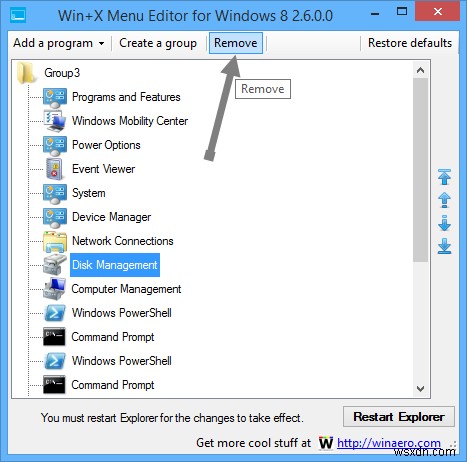 Windows 8에서 Win + X 메뉴 쉽게 편집해 생산성 높이는 방법