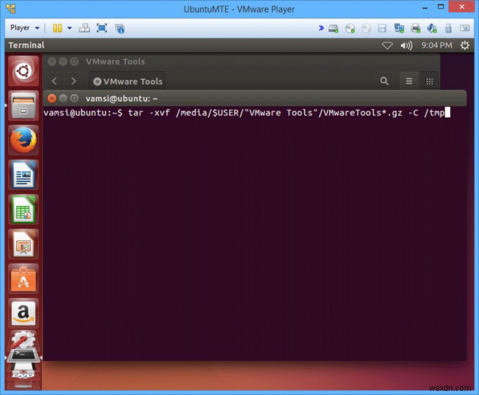 우분투(Ubuntu) 가상 머신에 VMware Tools 설치하는 방법