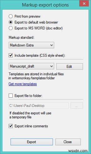 WriteMonkey: 집중력을 극대화하는 마크다운 기반 젠웨어(Zenware) 편집기