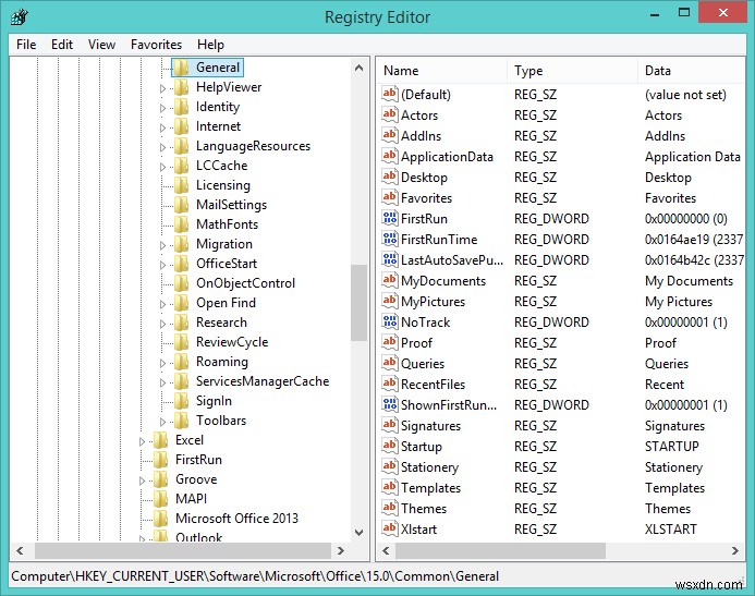 Office 2007·2010·2013에서 편집 시간 카운터 비활성화/활성화하는 방법