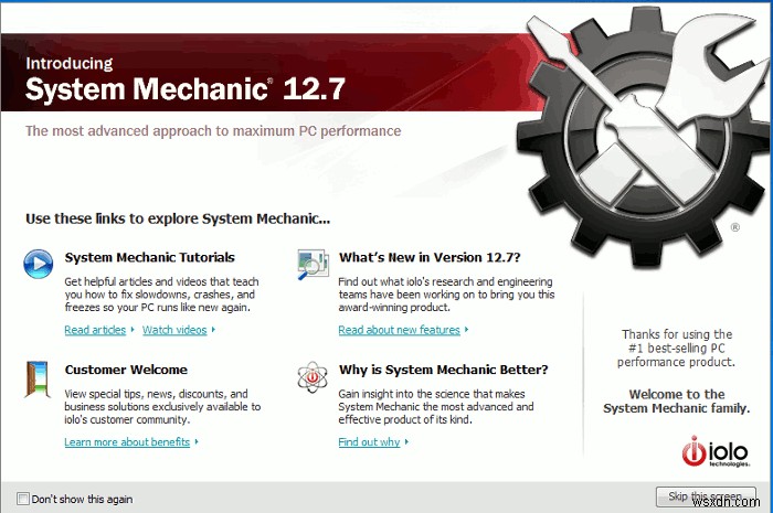 iolo System Mechanic 리뷰 – PC를 새것처럼 만들어주는 자동 시스템 정비 도구