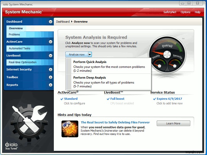 iolo System Mechanic 리뷰 – PC를 새것처럼 만들어주는 자동 시스템 정비 도구