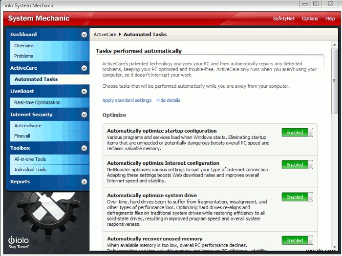 iolo System Mechanic 리뷰 – PC를 새것처럼 만들어주는 자동 시스템 정비 도구