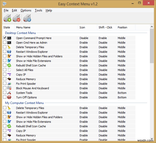 이지 컨텍스트 메뉴(Easy Context Menu)로 윈도우 탐색기 우클릭 메뉴 자유롭게 꾸미기