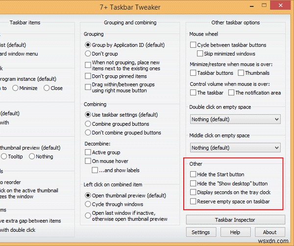 Windows 8.1 시작 버튼 숨기는 방법 총정리