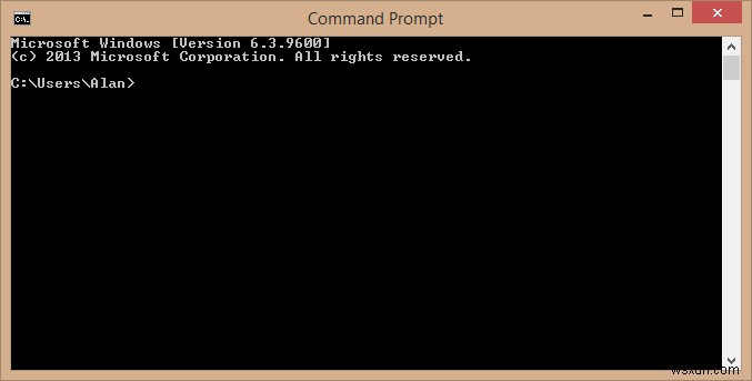 명령 프롬프트로 Windows 8.1 시작 화면 초기화하는 방법
