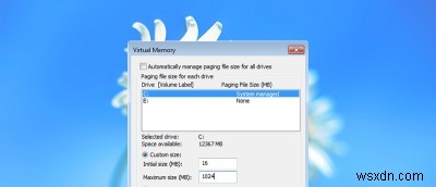 Windows에서 페이지 파일(Pagefile) 크기와 위치를 변경하는 완벽 가이드