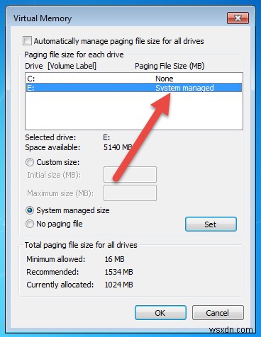 Windows에서 페이지 파일(Pagefile) 크기와 위치를 변경하는 완벽 가이드