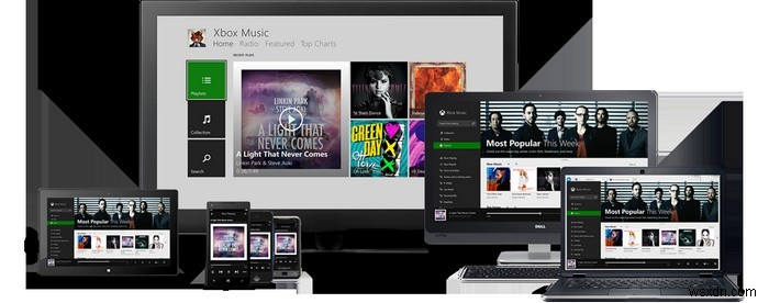 Windows 8.1에서 웹 페이지로 Xbox 뮤직 재생목록 만드는 방법