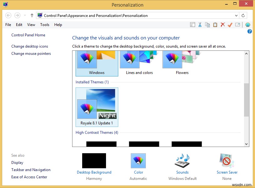 Windows 8을 Windows XP처럼 보이게 만드는 방법